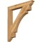 Ekena Millwork Merced Traditional Rough Sawn Bracket, Western Red Cedar, 4"W x 34"D x 38"H BKT04X34X38MRC01RWR - alternate 1